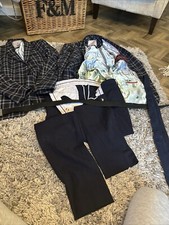 Cabin Crew Uniform Defunct Airline Norwegian Long haul pins and service guides.