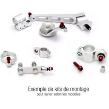 Mounting kit steering damper Bitubo for Kawasaki ZX10R 04-05 steering damper kit AI