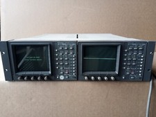 2 x Tektronix WFM601A Serial Component Monitor SDI Waveform Vector Scope WFM 601
