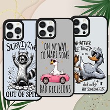 RUDE FUNNY PHONE CASE COVER