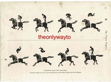 Zoetrope Slips For Children (Also On Reverse), Book Illustration (Print), 1893