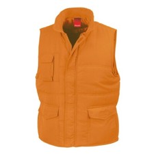 Result Mens Gillet ORANGE XXL