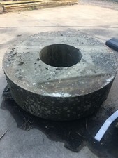 Huge 5ft Antique Grinding Mill Stone Garden Feature Fountain