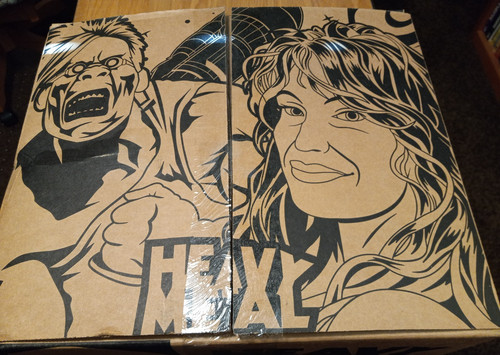 Heavy metal kickstarter - metal, books