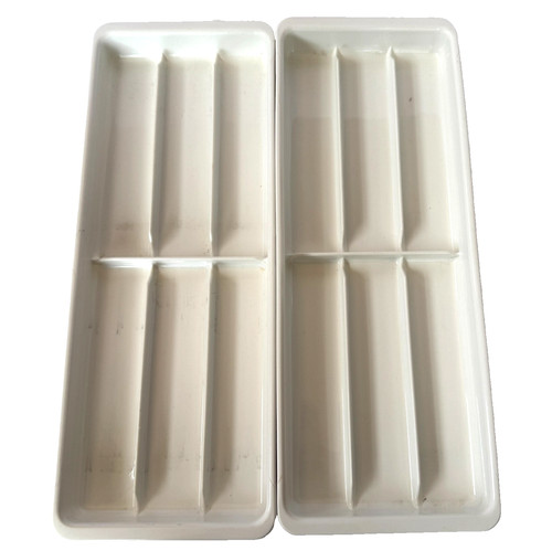Crate barrel cream plastic - crate,