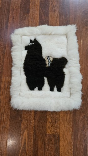 Vintage alpaca fur llama - alpaca, wall