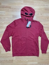 Red CP Company Goggle Hoodie |