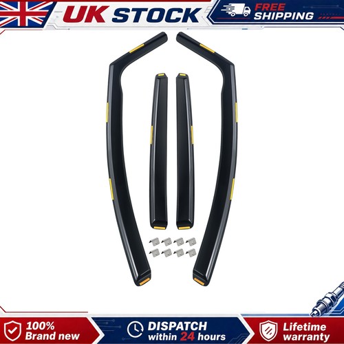 Tinted wind deflectors - wind, rain