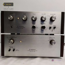 PIONEER SM-700 STEREO POWER AMPLIFIER PIONEER SC-700 STEREO PREAMPLIFIER VINTAGE