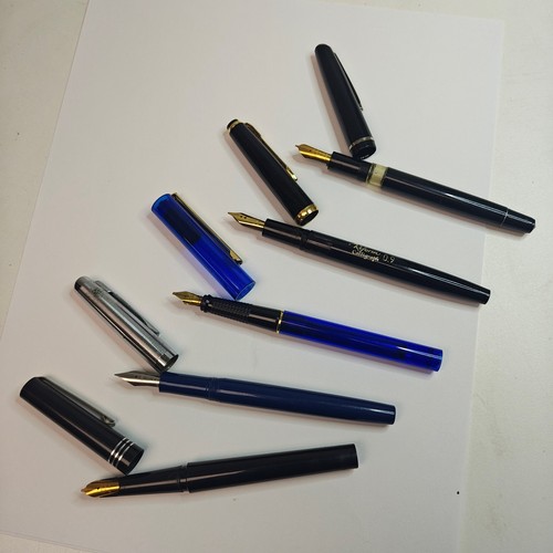 Vtg calligraphy fountain - calligraphy, pen