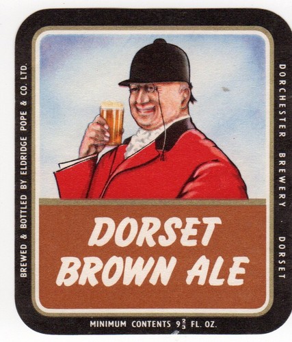 Beer label eldridge pope - beer, label: