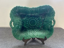 Wedgwood Green Glazed Majolica