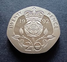 1992 twenty pence 20p proof - 1992,