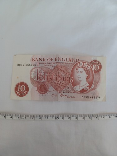 Ten shilling note fforde - shilling,