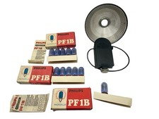 Philips Photoflux PF1B Camera Flash Bulbs x11 Unused - With Rowi Camera Flash