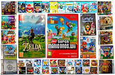 Nintendo DS/2DS/3DS/Wii/Wii U/GameCube/Switch Games