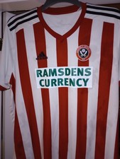 Sheffield United Home Football Shirt 2018/2019 Jersey Size xlarge Adidas VGC