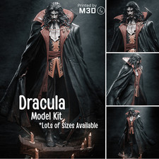 DRACULA - 3D model kit figure