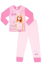Girls Barbie Girl Power Long Pyjamas 3 Years - 6 Years