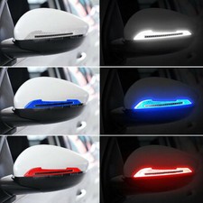 2PCS Reflective Carbon Fiber