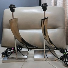 Pair of Antler Horn Table