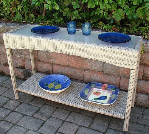 Caribbean serving console - caribbean,