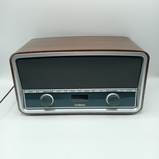 Goodmans Vintage Style DAB Radio With Bluetooth GSR1889DABBTW - Working