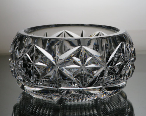 Heavy hand cut crystal - hand,