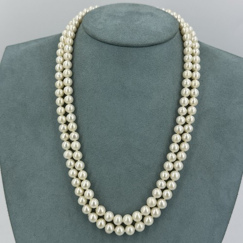 14ct gold pearl necklace
