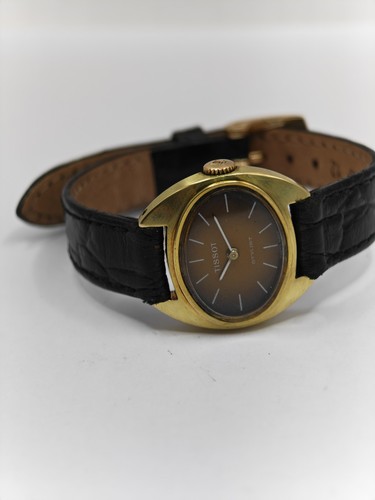 Tissot stylist 20m gold plated - tissot,