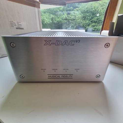 Musical fidelity dac - fidelity, v3