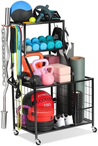 Home gym weight rack - gym, storage