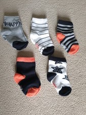 Mylene Klass 5 pairs baby socks 0-6 months bnwot