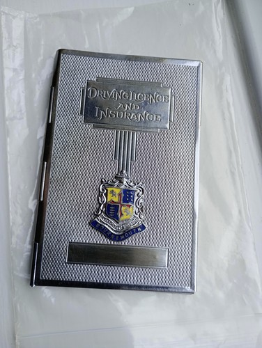 Art deco driving licence - driving,