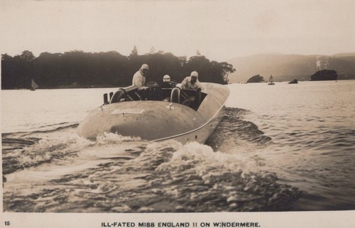 Miss england hydroplane - miss, ii