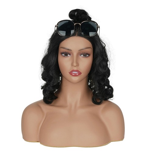 Female mannequin head display - female,