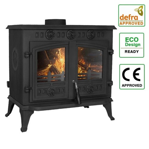 10kw multifuel stove cast - multifuel, iron