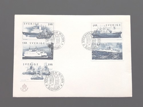 Sweden 1974 shipping boats - 1974,