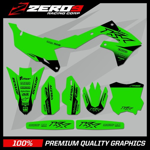 Kawasaki motocross graphics - kawasaki,