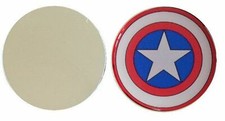 AMERICA SHIELD METAL GOLF BALL MARKER DISC 25MM DIAMETER