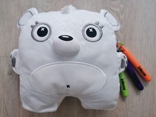 BLINGOO - Inkoos - Deluxe White Bear & 3 Pens - Colour & Clean - (Age 4+) - VGC!