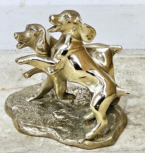 Vintage brass sculpture - brass,