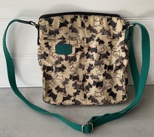 Radley Doodle Dog oilskin cross body bag. Used. Good condition.