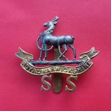 Royal Warwickshire 1st Swallow Sidecars Home Guard Cap Badge 1939-45 WWII