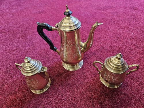 Silver plated tea pot - plated,