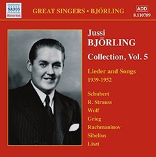 BJORLING, Jussi: Lieder and