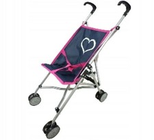 Julia Prestige Navy Doll Pram
