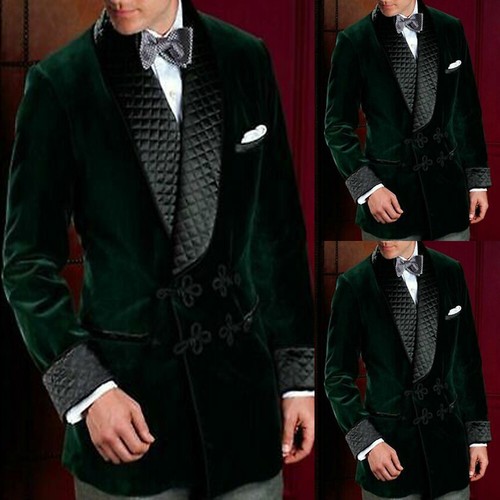 Vintage velvet men - vintage, smoking