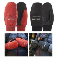 Winter Duck Down Mittens Ski Hiking Warm Thick Gloves Waterproof for Outdoor