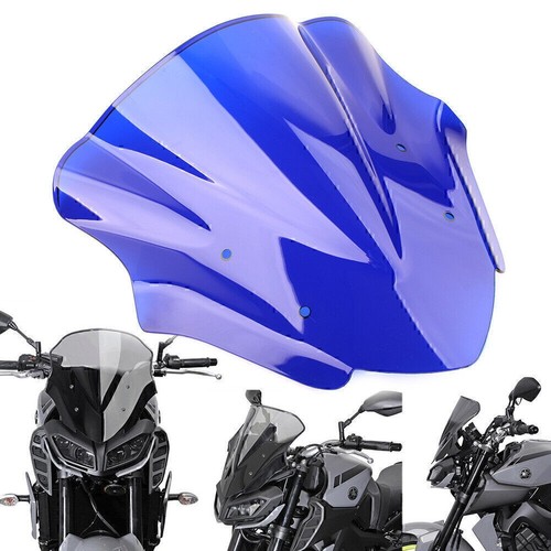 Motorbike blue windshield - motorbike,